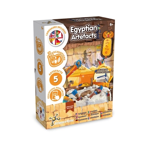 multicolor Ancient Egypt Excavation Kit I. Juego educativo para niños