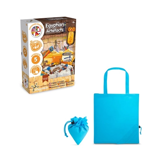 Ancient Egypt Excavation Kit V. Juego educativo suministrado con una bolsa de regalo plegable de 190T