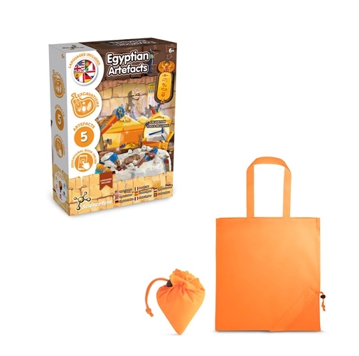 Ancient Egypt Excavation Kit V. Juego educativo suministrado con una bolsa de regalo plegable de 190T