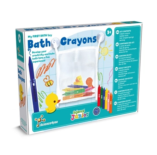 multicolor BATH CRAYONS. Juguete educativo para niños
