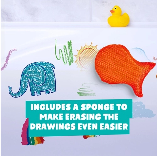 multicolor BATH CRAYONS. Juguete educativo para niños