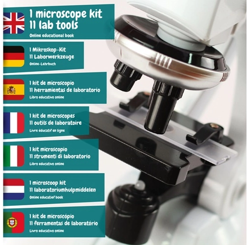 multicolor MICROSCOPE. Juguete educativo para niños