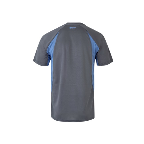 gray VL SLAYER. Camiseta técnica ojo de pájaro bicolor (160g/m²), en poliéster (100%)