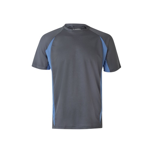 gray VL SLAYER. Camiseta técnica ojo de pájaro bicolor (160g/m²), en poliéster (100%)