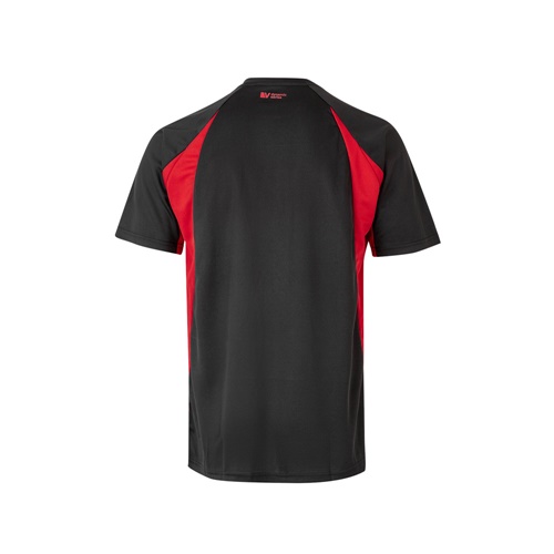 black VL SLAYER. Camiseta técnica ojo de pájaro bicolor (160g/m²), en poliéster (100%)