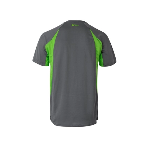 gray VL SLAYER. Camiseta técnica ojo de pájaro bicolor (160g/m²), en poliéster (100%)