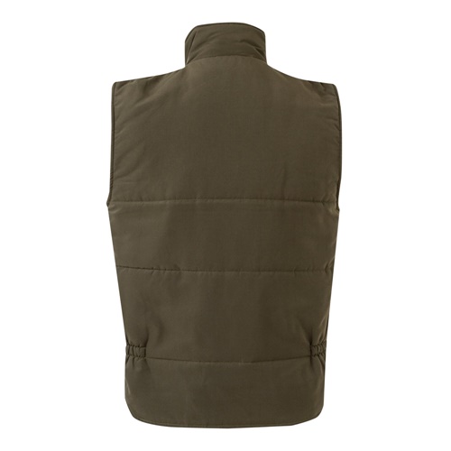 verde militar VL MEFITIS. Chaleco acolchado multibolsillos (220g/m²), en poliéster (100%)