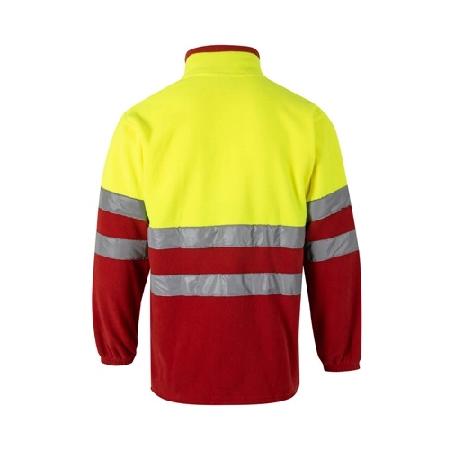 VL EROS. Chaqueta polar bicolor (280 g/m²), en poliéster (100%)