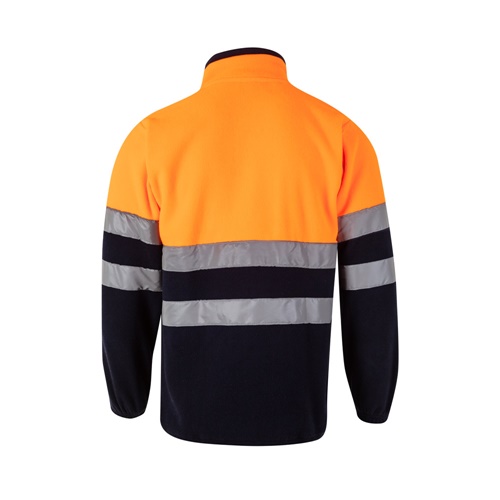 azul marino VL EROS. Chaqueta polar bicolor (280 g/m²), en poliéster (100%)