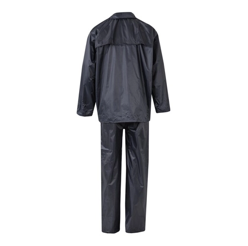 blue VL SEDNA. Traje de lluvia (225g/m²), de dos piezas en poliéster (100%) con revestimiento de PVC