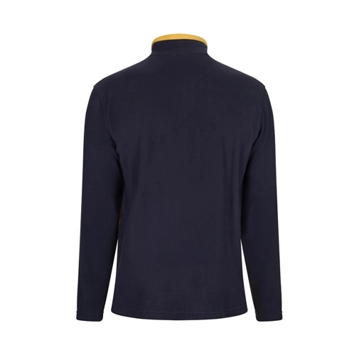 azul marino VL GERAS. Chaqueta polar bicolor (220g/m²) en poliéster (100%)