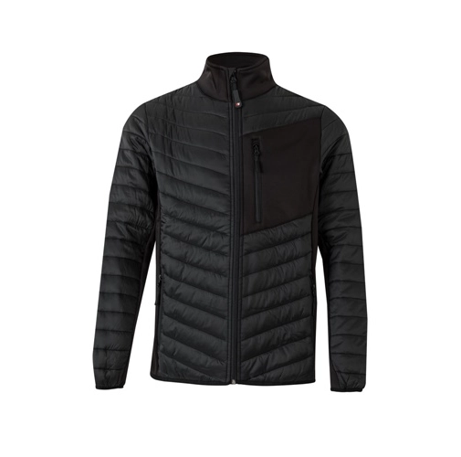 black VL RAIJIN. Chaqueta acolchada (265g/m²), en poliéster (100%)