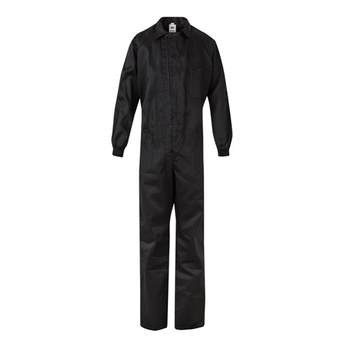 black VL YAMA. Mono de sarga (200g/m²), en algodón (35%) y poliéster (65%)