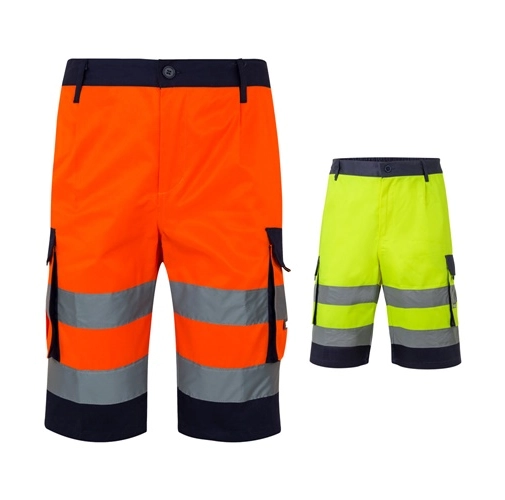 VL HADES. Bermudas polar bicolor (280 g/m²), en poliéster (100%)