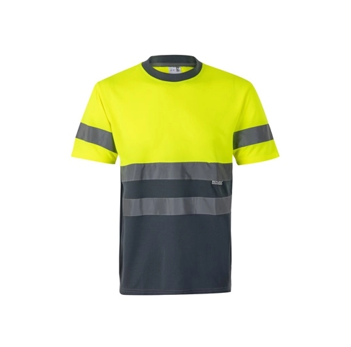 VL BRAHMA. Camiseta técnica bicolor ojo de pájaro (140g/m²), en poliéster (100%)