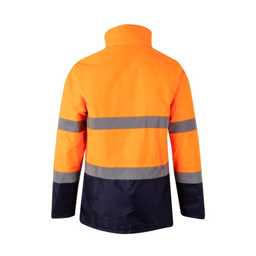 VL THEMIS. Parka bicolor (190g/m²), en poliéster (100%), con revestimiento de PU