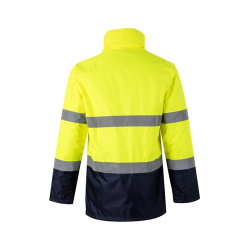 azul marino VL THEMIS LARGE. Parka bicolor (190g/m²), en poliéster (100%), con revestimiento de PU