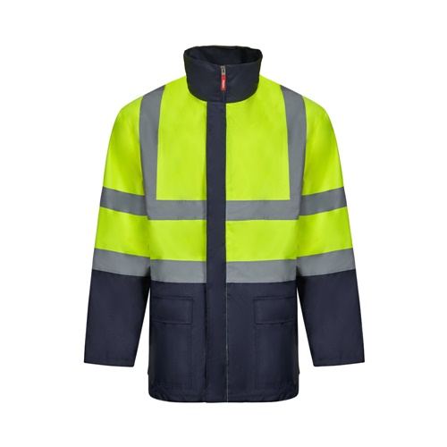 azul marino VL JUNO. Parka 4 en 1 bicolor (180g/m²), en poliéster (100%) con revestimiento de PU