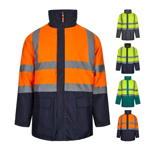 VL JUNO. Parka 4 en 1 bicolor (180g/m²), en poliéster (100%) con revestimiento de PU