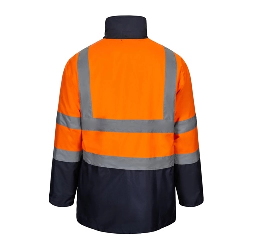 VL JUNO LARGE. Parka 4 en 1 bicolor (180g/m²), en poliéster (100%) con revestimiento de PU