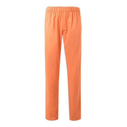 salmón VL APHRODITE. Pantalón de sarga (190g/m²), en algodón (35%) y poliéster (65%)