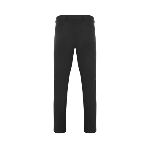 VL VISHNU. Pantalón chino unisex elástico (260g/m²), en algodón (98%) y elastano (2%)