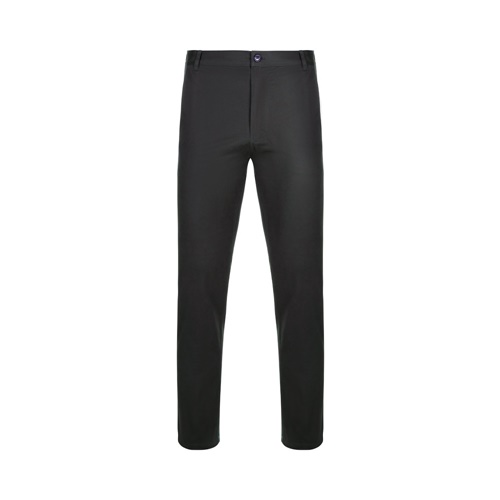black VL VISHNU. Pantalón chino unisex elástico (260g/m²), en algodón (98%) y elastano (2%)