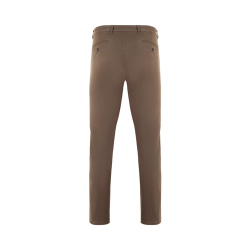 natural claro VL VISHNU. Pantalón chino unisex elástico (260g/m²), en algodón (98%) y elastano (2%)