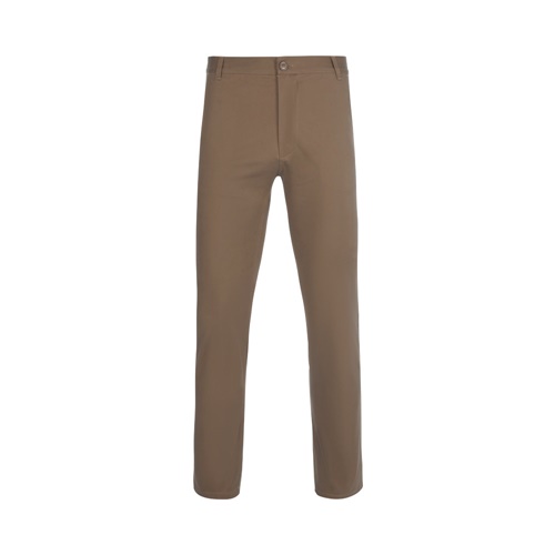 natural claro VL VISHNU. Pantalón chino unisex elástico (260g/m²), en algodón (98%) y elastano (2%)