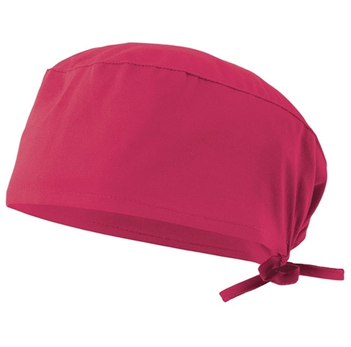 pink VL ENLIL. Gorro sanitario de sarga (190g/m²), en algodón (35%) y poliéster (65%)