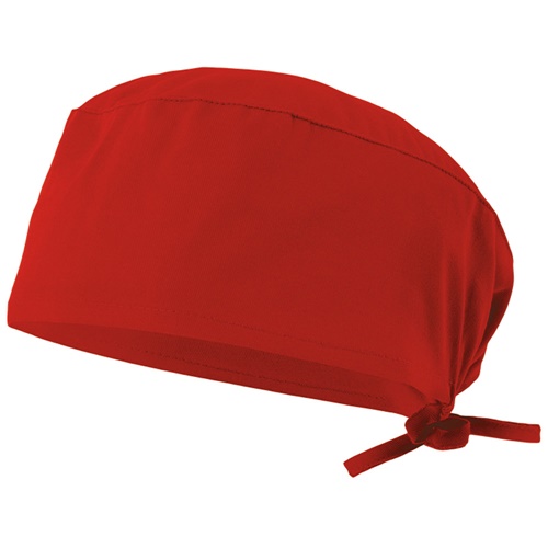 red VL ENLIL. Gorro sanitario de sarga (190g/m²), en algodón (35%) y poliéster (65%)