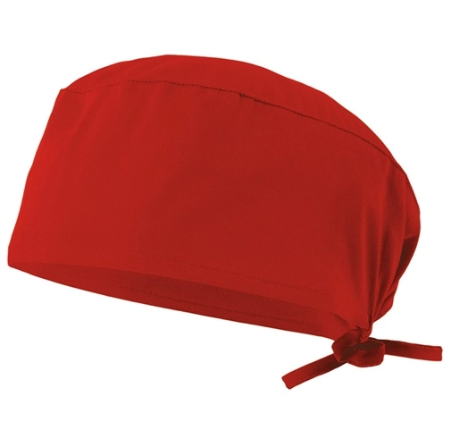 red VL ENLIL. Gorro sanitario de sarga (190g/m²), en algodón (35%) y poliéster (65%)