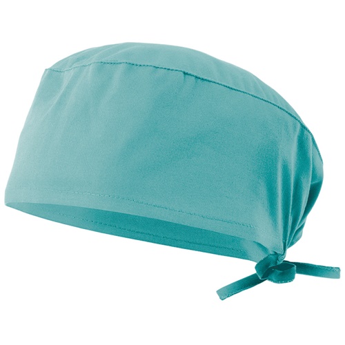 turquesa VL ENLIL. Gorro sanitario de sarga (190g/m²), en algodón (35%) y poliéster (65%)