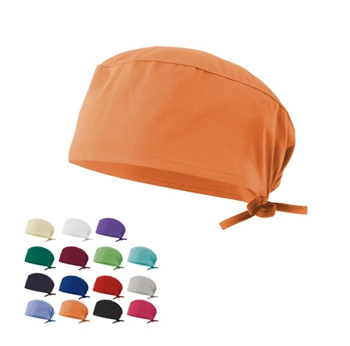VL ENLIL. Gorro sanitario de sarga (190g/m²), en algodón (35%) y poliéster (65%)