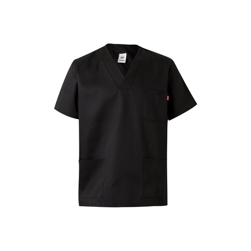VL ILLAPA. Túnica de sarga (190g/m²) con manga corta, en poliéster (65%) y algodón (35%)