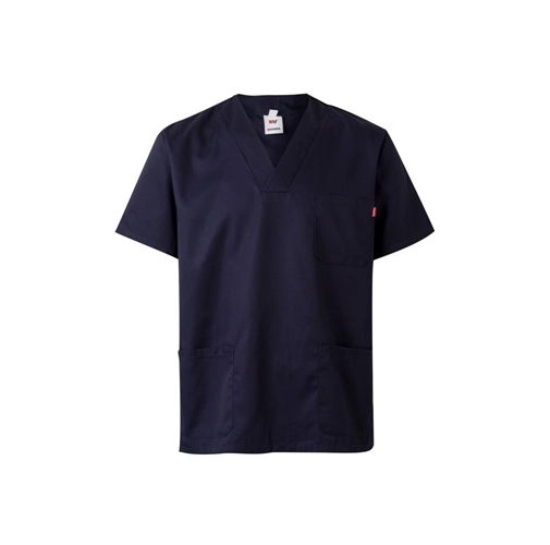 VL ILLAPA. Túnica de sarga (190g/m²) con manga corta, en poliéster (65%) y algodón (35%)