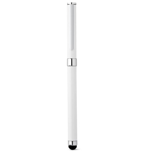 white TOUCH. Roller fabricado en acero inoxidable con punta táctil