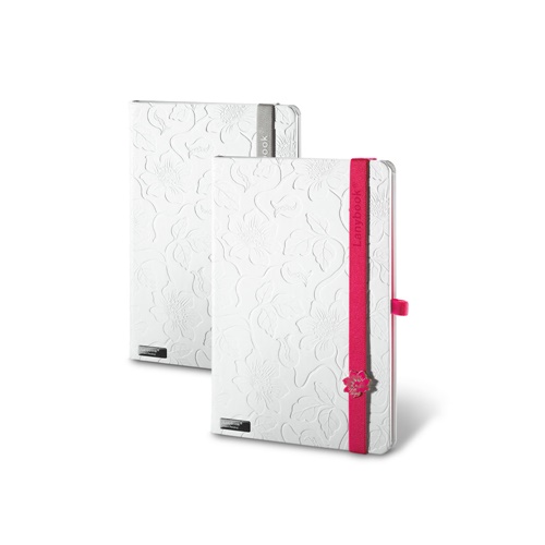 LANYBOOK INNOCENT PASSION WHITE. Bloc de notas