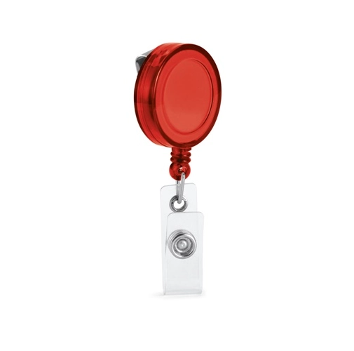 YEATS. Porta credencial extensible con clip metálico