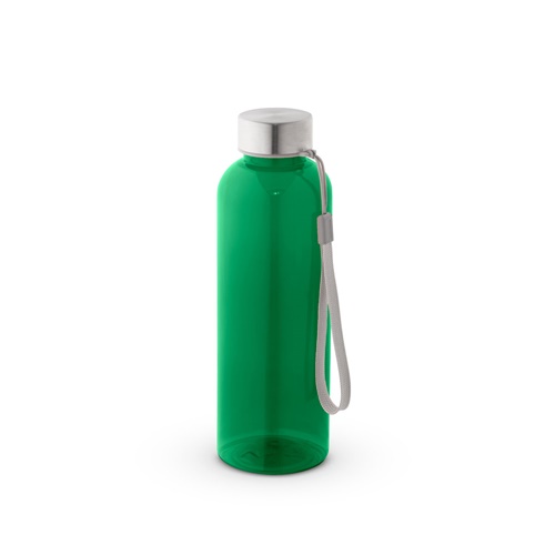 green ENDERS M. Botella PET reciclado (100% rPET) con acabado translúcido brillante 600 ml