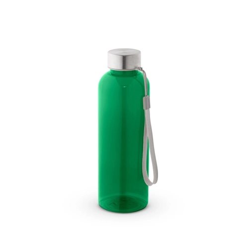 green ENDERS M. Botella PET reciclado (100% rPET) con acabado translúcido brillante 600 ml