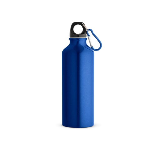 azul royal RE-LANDSCAPE M. Botella de aluminio reciclado con mosquetón 530 mL