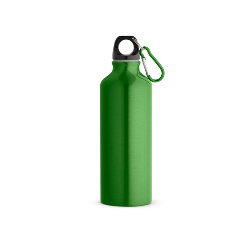 verde claro RE-LANDSCAPE M. Botella de aluminio reciclado con mosquetón 530 mL
