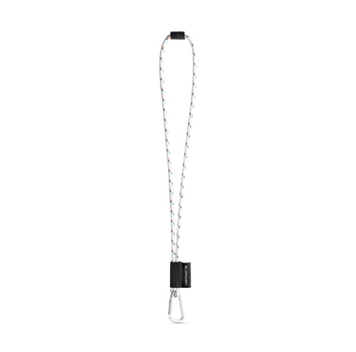 301 - blanco . Lanyard Nautic Long Set. Modelos estándar
