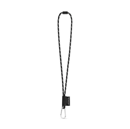 black . Lanyard Nautic Long Set. Modelos estándar