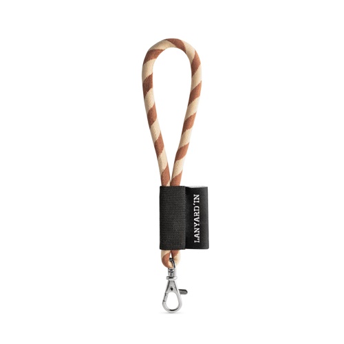 marrón Lanyard Tube Short Set. Modelos estándar