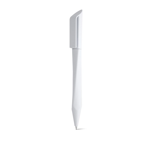 white BOOP. Bolígrafo con mecanismo de giro