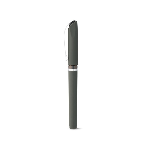 gray BOLT. Bolígrafo ABS con clip de metal