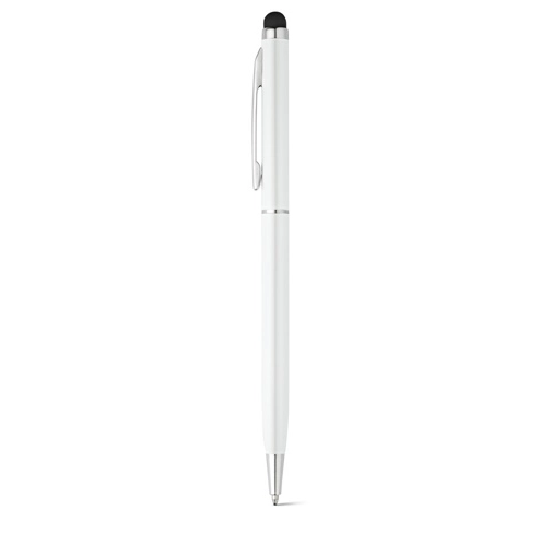 ZOE BK. Bolígrafo de aluminio con punta táctil