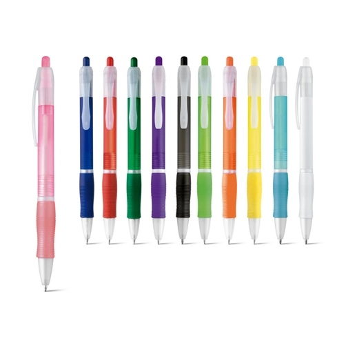 SLIM BK. Bolígrafo ABS con antideslizante